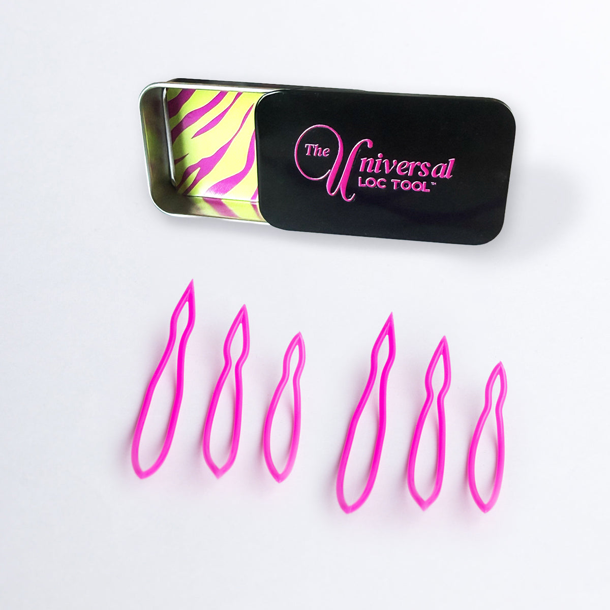 Pro Pack: 6 Universal Loc Tools - SM 1.5”; MD 2” & LG 2.5”